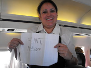 fear of plus-size flying flight attendant