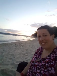 plus-size bulgaria varna beach sunset