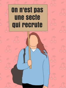 backpackeuse taille plus fat-shaming pas une secte qui recrute