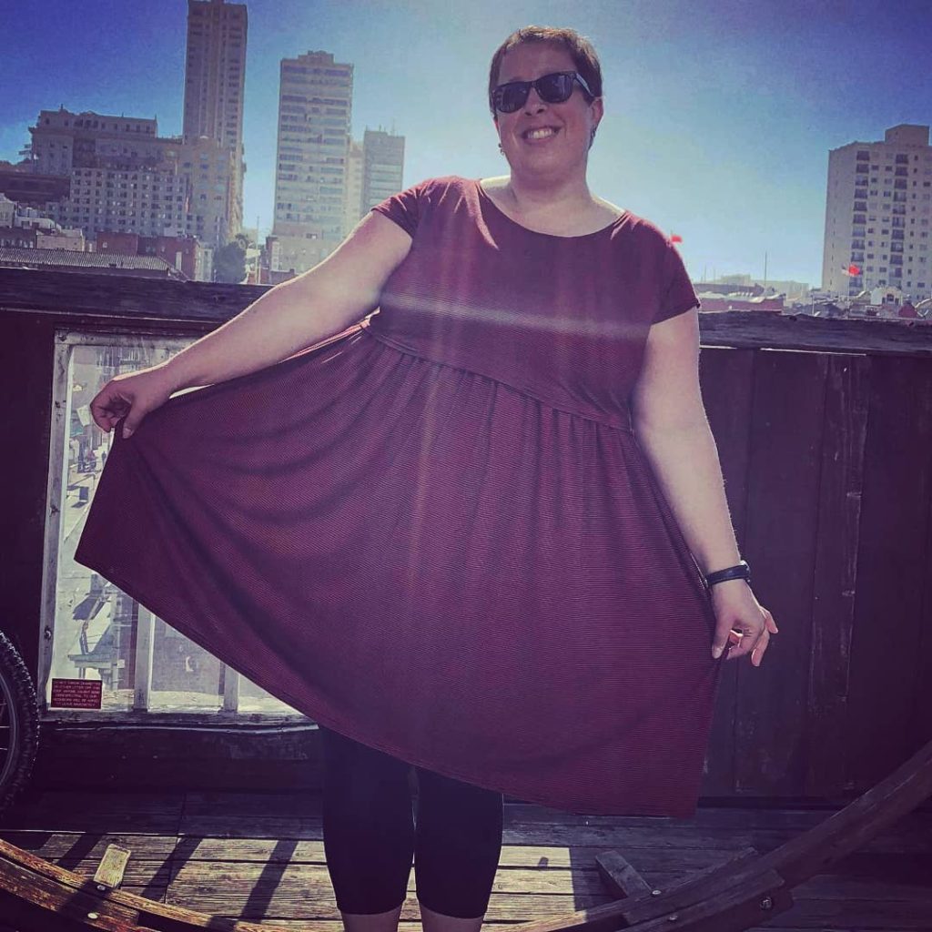 Plus-size travel gift guide Coeur de loup fred dress